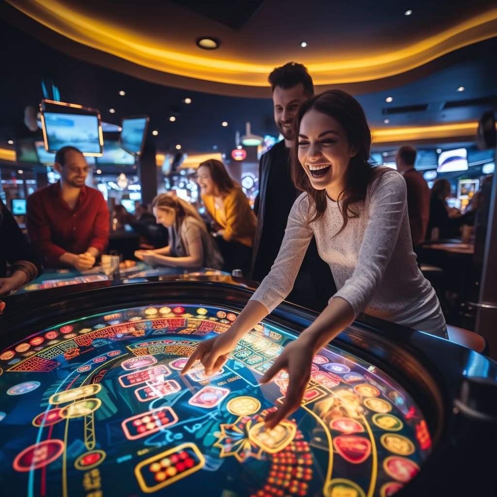 Pengguna Indonesia memainkan Live Casino ligamansion di layar smartphone